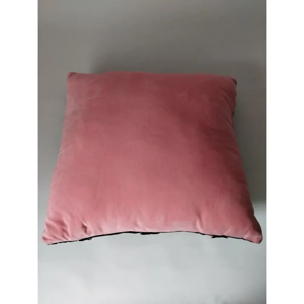 Pink / Black 3-D Bat Pillow 16